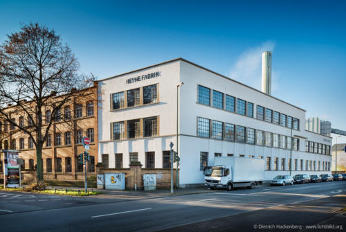Heyne-Fabrik Offenbach. Foto Dietrich Hackenberg